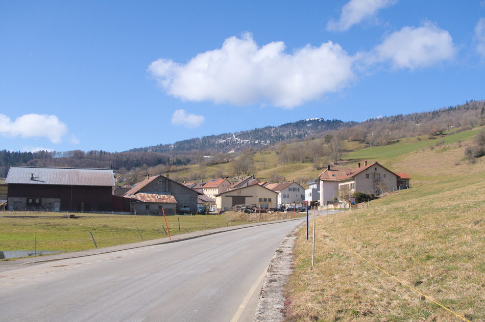 'Arriv�e � Vaulion'